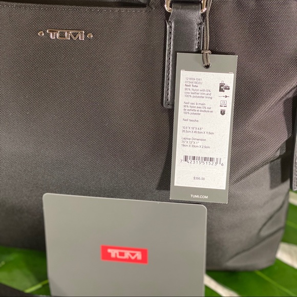 Sold! NWT! Tumi Nell Tote Black - Picture 3 of 8